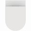 Ideal Standard Ellise Zestaw Toaleta WC bez kołnierza + deska wolnoopadająca biały T569201 - zdjęcie 5