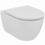 Ideal Standard Ellise Zestaw Toaleta WC bez kołnierza + deska wolnoopadająca biały T569201 - zdjęcie 7