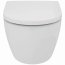 Ideal Standard Ellise Zestaw Toaleta WC bez kołnierza + deska wolnoopadająca biały T569201 - zdjęcie 6