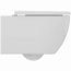 Ideal Standard Ellise Zestaw Toaleta WC bez kołnierza + deska wolnoopadająca biały T569201 - zdjęcie 8