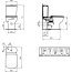 Ideal Standard Esedra Deska sedesowa 44,5x36,5 cm biała T318201 - zdjęcie 4