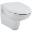 Ideal Standard Eurovit Miska WC wisząca 52x36 cm z funkcją bidetu, biała W705501 - zdjęcie 4