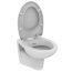 Ideal Standard Eurovit Miska WC wisząca 52x36 cm z funkcją bidetu, biała W705501 - zdjęcie 2