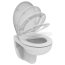 Ideal Standard Eurovit Miska WC wisząca Rimless bez kołnierza 52,5x37 cm, biała K290301 - zdjęcie 2