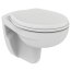 Ideal Standard Eurovit Miska WC wisząca Rimless bez kołnierza 52,5x37 cm, biała K290301 - zdjęcie 4