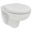 Ideal Standard Eurovit Miska WC wisząca Rimless bez kołnierza 52,5x37 cm, biała K881001 - zdjęcie 1