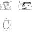 Ideal Standard Eurovit Miska WC wisząca Rimless bez kołnierza 52,5x37 cm, biała K881001 - zdjęcie 3