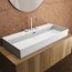 Ideal Standard Extra Umywalka wisząca lub meblowa 100x45 cm z 3 otworami na baterię biała T390701 - zdjęcie 4