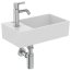 Ideal Standard Extra Umywalka wisząca lub meblowa 45x25 cm z otworem na baterię lewa biała T373301 - zdjęcie 6