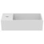 Ideal Standard Extra Umywalka wisząca lub meblowa 45x25 cm z otworem na baterię lewa biała T373301 - zdjęcie 2
