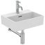 Ideal Standard Extra Umywalka wisząca lub meblowa 45x35 cm z otworem na baterię biała T391701 - zdjęcie 4