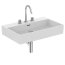 Ideal Standard Extra Umywalka wisząca lub meblowa 70x45 cm z 3 otworami na baterię biała T389201 - zdjęcie 5