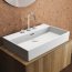Ideal Standard Extra Umywalka wisząca lub meblowa 70x45 cm z 3 otworami na baterię biała T389201 - zdjęcie 6