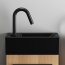 Ideal Standard Tempo Umywalka wisząca lub meblowa 37x21 cm lewa czarny mat E2113V3 - zdjęcie 9