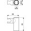 Ideal Standard IdealRain Pro Uchwyt prysznicowy punktowy chrom B9847 - zdjęcie 2