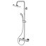 Ideal Standard Idealrain Soft Zestaw prysznicowy natynkowy z deszczownicą chrom B1098AA - zdjęcie 2
