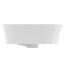 Ideal Standard Ipalyss Umywalka nablatowa 60x38 cm z przelewem biały mat E1397V1 - zdjęcie 5