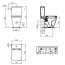 Ideal Standard i.life S Miska WC stojąca RimLS+ biała T517101 - zdjęcie 6