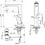 Ideal Standard Edge Bateria umywalkowa wysoka z korkiem chrom A7110AA - zdjęcie 2