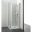 Ideal Standard Kubo Składane drzwi prysznicowe 100 cm, profile chrom, szkło satynowe T7328EO - zdjęcie 1