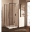 Ideal Standard Kubo Kabina prysznicowa z wejściem narożnym 110 cm, profile chrom, szkło satynowe T7169EO - zdjęcie 1