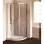 Ideal Standard Kubo Kabina prysznicowa półokrągła 100x100 cm, profile chrom, szkło przeźroczyste T7142EO - zdjęcie 1