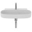 Ideal Standard Linda-X Umywalka wisząca 75x50 cm z 1 otworem na baterię bez przelewu biały mat T4396V1 - zdjęcie 4