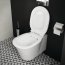 Ideal Standard Connect Air Miska WC wisząca Rimless bez kołnierza z ukrytym mocowaniem 36,5x54,5 cm, biała E015501 - zdjęcie 2