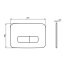 Ideal Standard ProSys Oleas M3 Przycisk WC magnetyczny szary R0459A5 - zdjęcie 3