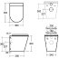 Ideal Standard Perth 2 Miska WC stojąca 50x36 cm, stal S3442MY - zdjęcie 3