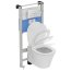 Ideal Standard ProSys Oleas Przycisk WC chrom mat R0115JG - zdjęcie 4