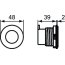 Ideal Standard ProSys Przycisk spłukujący, chrom P0109AA - zdjęcie 3