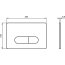 Ideal Standard ProSys Przycisk spłukujący Smartflush, chrom R0117AA - zdjęcie 3