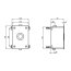 Ideal Standard ProSys Septa Pro U2 Przycisk do pisuaru chrom P0115AA - zdjęcie 3