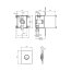 Ideal Standard ProSys Septa Pro U3 Przycisk do pisuaru chrom R0139AA - zdjęcie 3