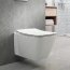 Ideal Standard Strada II Zestaw Toaleta WC 54,5x36,5 cm bez kołnierza z deską wolnoopadającą biała T359601 - zdjęcie 5