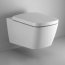 Ideal Standard Strada SimplyU Toaleta WC podwieszana 36x56 cm z deską sedesową zwykłą Duroplast, biała J452101+J452201 - zdjęcie 2