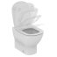 Ideal Standard Tesi Miska WC stojąca AquaBlade 36,5x55,5 cm, biała T007701 - zdjęcie 2