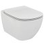 Ideal Standard Tesi Toaleta WC 53,5x36,5 cm AquaBlade + deska wolnoopadająca biały mat T0079V1+T3527V1 - zdjęcie 5