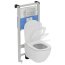 Ideal Standard Tesi Toaleta WC 53,5x36,5 cm AquaBlade bez kołnierza biały mat T0079V1 - zdjęcie 7
