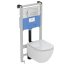 Ideal Standard Tesi Toaleta WC 53,5x36,5 cm AquaBlade bez kołnierza biały mat T0079V1 - zdjęcie 5
