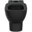 Ideal Standard Tesi Toaleta WC AquaBlade bez kołnierza kompakt czarny mat T5560V3 - zdjęcie 3