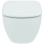 Ideal Standard Tesi Zestaw Toaleta WC bez kołnierza + deska wolnoopadająca biała T536101 - zdjęcie 5