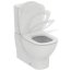 Ideal Standard Tesi Toaleta WC stojąca 66,5x36,5 cm kompaktowa bez kołnierza biały mat T0082V1 - zdjęcie 5