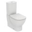 Ideal Standard Tesi Toaleta WC stojąca 66,5x36,5 cm kompaktowa bez kołnierza biały mat T0082V1 - zdjęcie 2