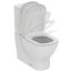 Ideal Standard Tesi Toaleta WC stojąca 66,5x36,5 cm kompaktowa bez kołnierza biały mat T0082V1 - zdjęcie 7