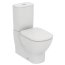 Ideal Standard Tesi Toaleta WC stojąca 66,5x36,5 cm kompaktowa bez kołnierza biały mat T0082V1 - zdjęcie 6