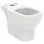 Ideal Standard Tesi Toaleta WC stojąca 66,5x36,5 cm kompaktowa bez kołnierza biały mat T0087V1 - zdjęcie 2