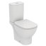 Ideal Standard Tesi Toaleta WC stojąca 66,5x36,5 cm kompaktowa bez kołnierza biały mat T0087V1 - zdjęcie 7