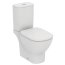 Ideal Standard Tesi Toaleta WC stojąca 66,5x36,5 cm kompaktowa bez kołnierza biały mat T0087V1 - zdjęcie 5